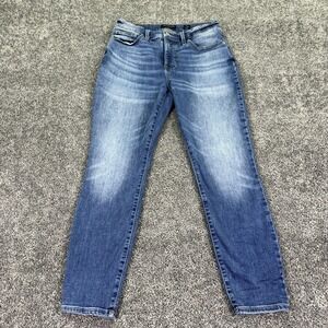 Lucky Brand Jeans Womens 10/30 Blue Mid Rise Ava Skinny Ankle Stretch Medium